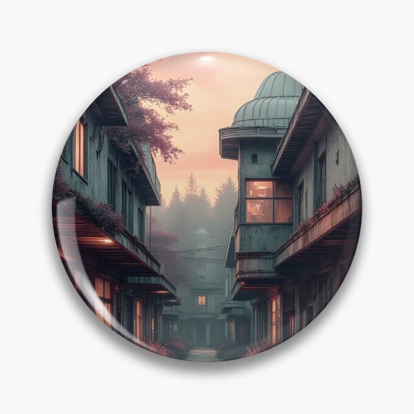 Item preview, Twilight Serenity in a Timeless Village designed and sold by oanaunciuleanu.