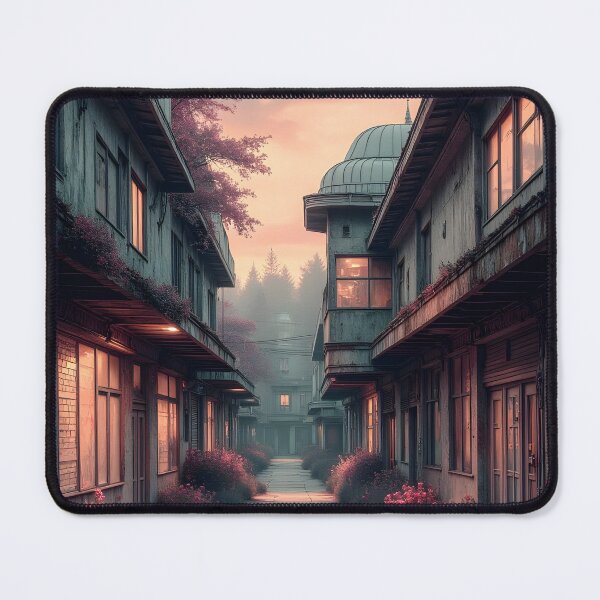 Item preview, Twilight Serenity in a Timeless Village designed and sold by oanaunciuleanu.