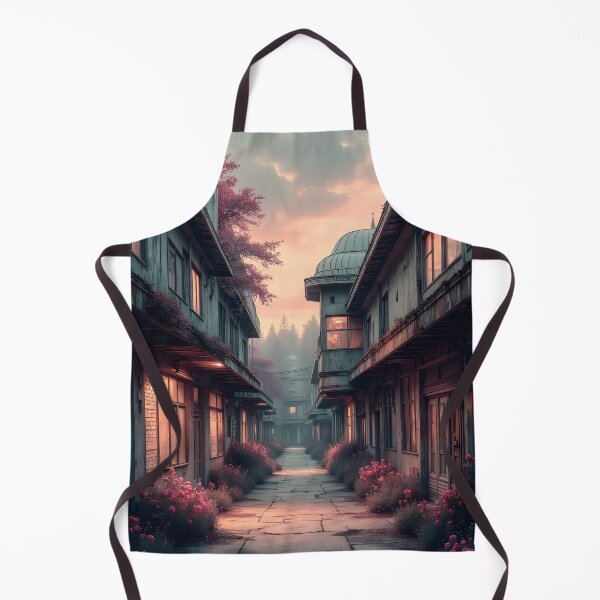 Item preview, Twilight Serenity in a Timeless Village designed and sold by oanaunciuleanu.