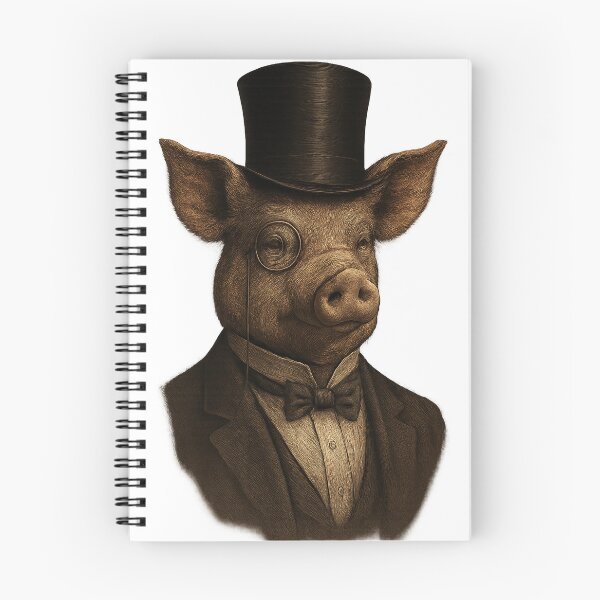 Item preview, Gentleman Pig designed and sold by SoylentFree.