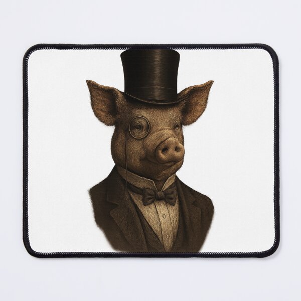 Item preview, Gentleman Pig designed and sold by SoylentFree.