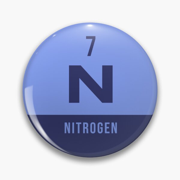 Item preview, 7 Nitrogen Periodic Table Element Dark designed and sold by VoodooCircus.