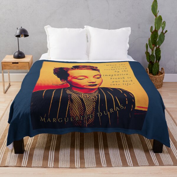 Item preview, Marguerite Duras quote: When the past is recaptured by the imagination, breath is put back into life. designed and sold by artbleed.