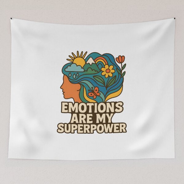 Item preview, Emotions Are My Superpower designed and sold by inkNext.