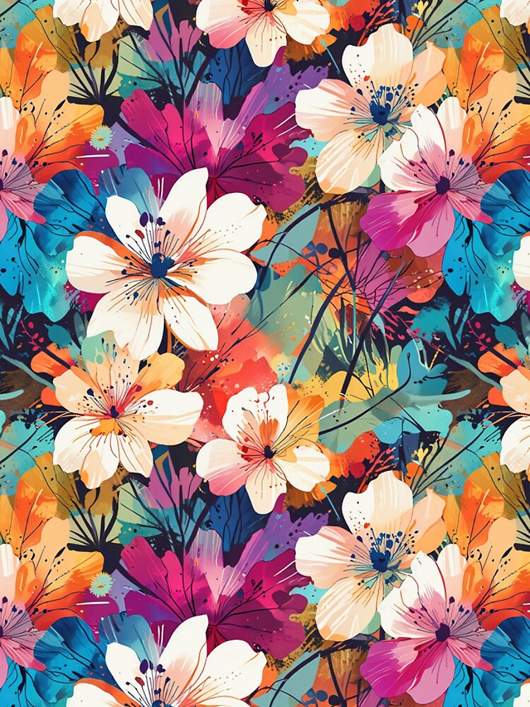 Thumbnail 4 of 4, iPhone Case, Beautiful Flower Abstract designed and sold by CoolPixels.