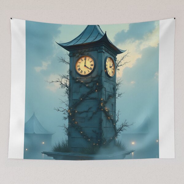 Item preview, The Enchanted Clocktower designed and sold by oanaunciuleanu.