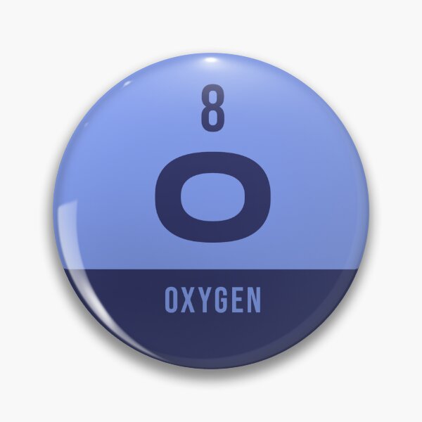 Item preview, 8 Oxygen Periodic Table Element Dark designed and sold by VoodooCircus.