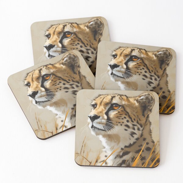 Item preview, Stunning Cheetah Painting for Home & Office designed and sold by LazyOwlStore.