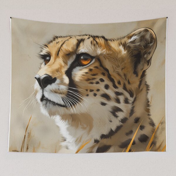 Item preview, Stunning Cheetah Painting for Home & Office designed and sold by LazyOwlStore.