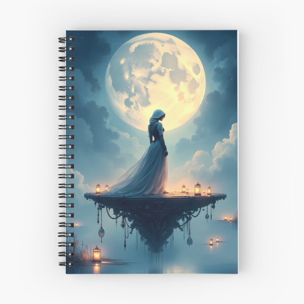Item preview, Luminous Reverie Beneath the Moon designed and sold by oanaunciuleanu.