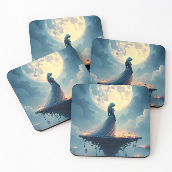 Item preview, Luminous Reverie Beneath the Moon designed and sold by oanaunciuleanu.