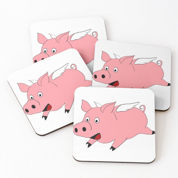 Item preview, Cute Flying Pig designed and sold by Ykartwork.