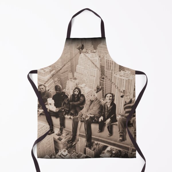Item preview, Horror Movie Characters Eating Lunch Together designed and sold by Iiswaz.