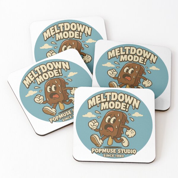Item preview, Meltdown Mode – Vintage Chocolate Ice Cream Panic designed and sold by giant_ani.