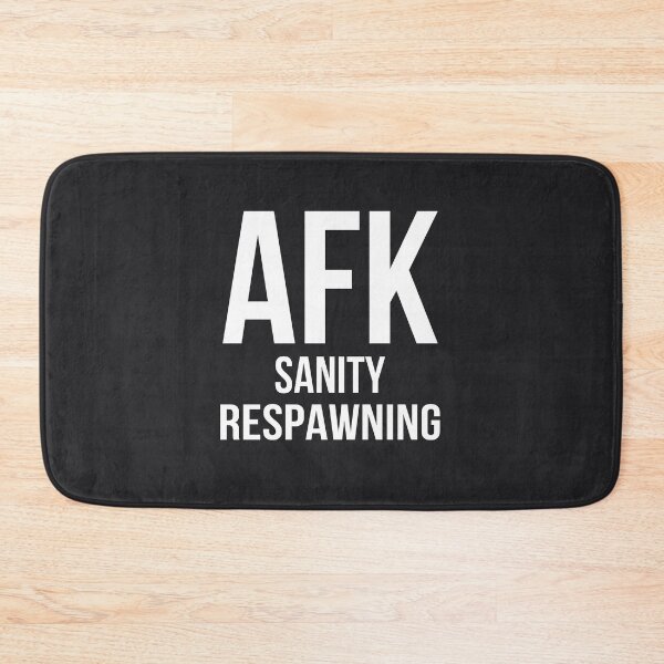 Item preview, AFK Sanity Respawning – Gamer Mental Health Cooldown designed and sold by Rocklights.