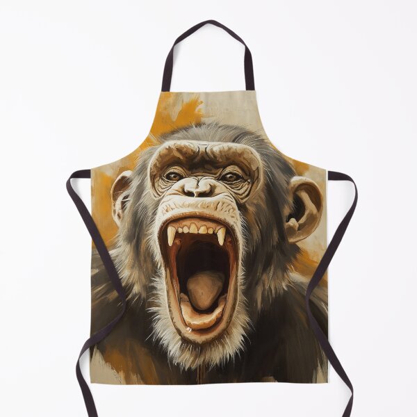 Item preview, Stunning Chimpanzee Painting for Home & Office designed and sold by LazyOwlStore.