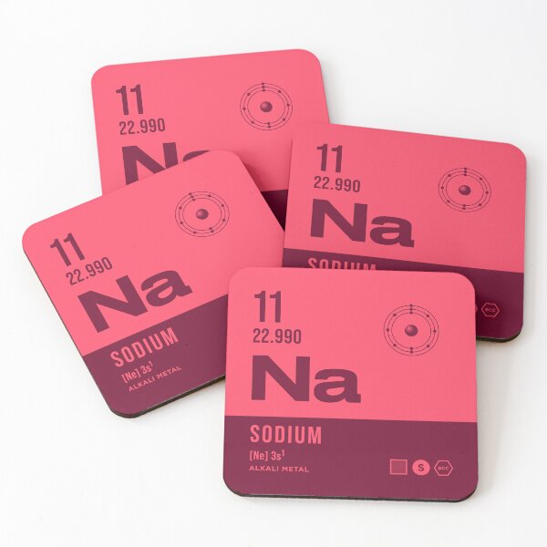 Item preview, 11 Sodium Periodic Table Element Dark designed and sold by VoodooCircus.