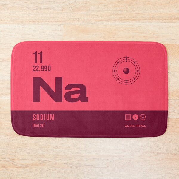 Item preview, 11 Sodium Periodic Table Element Dark designed and sold by VoodooCircus.