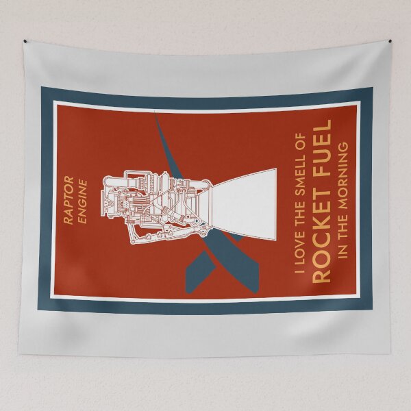 Item preview, Raptor Engine. I Love The Smell of Rocket Fuel in the Morning designed and sold by BGALAXY.