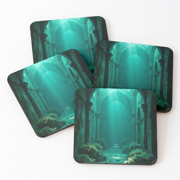 Item preview, Underwater Sanctuary of Forgotten Ruins designed and sold by oanaunciuleanu.