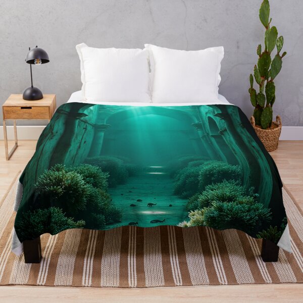Item preview, Underwater Sanctuary of Forgotten Ruins designed and sold by oanaunciuleanu.