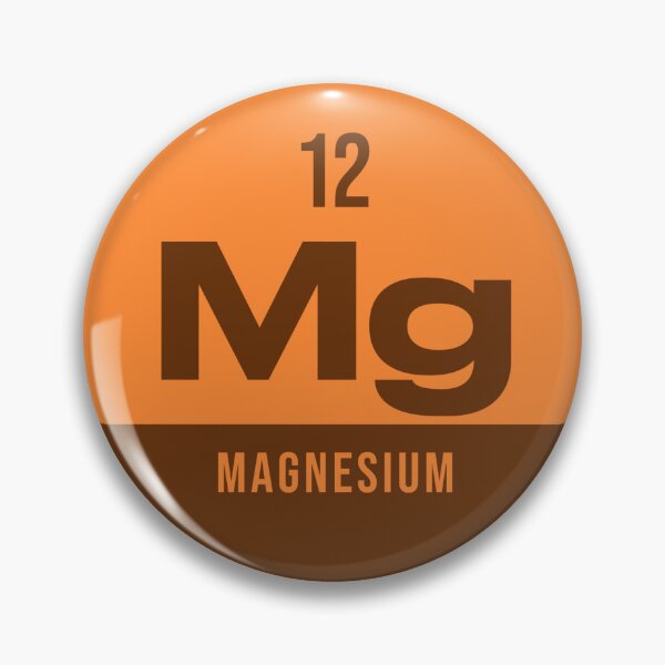 Item preview, 12 Magnesium Periodic Table Element Dark designed and sold by VoodooCircus.