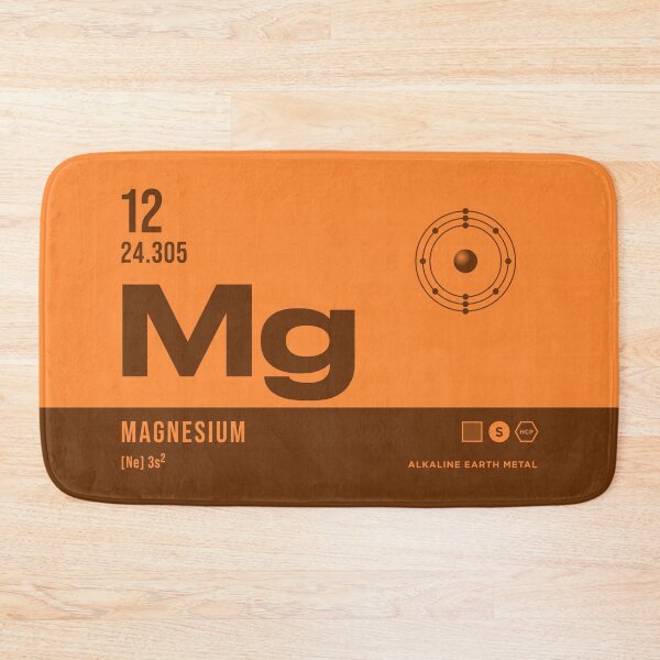 Item preview, 12 Magnesium Periodic Table Element Dark designed and sold by VoodooCircus.