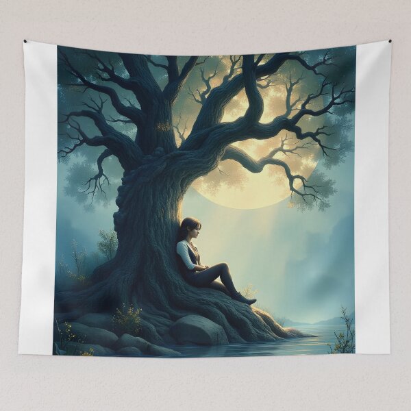 Item preview, Moonlit Solitude designed and sold by oanaunciuleanu.