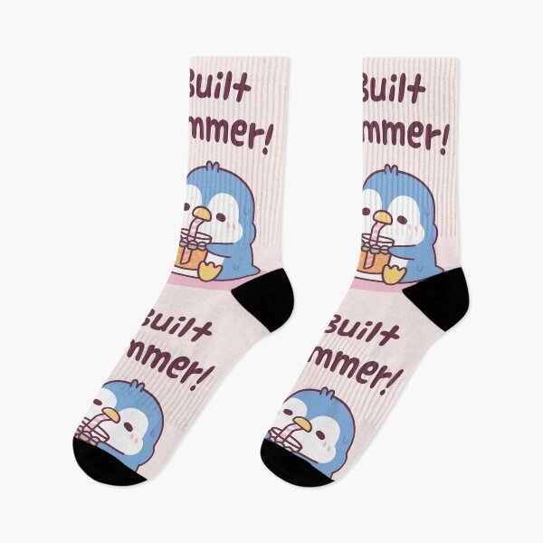 Item preview, Cute Blue Penguin Not Built For Summer designed and sold by rustydoodle.