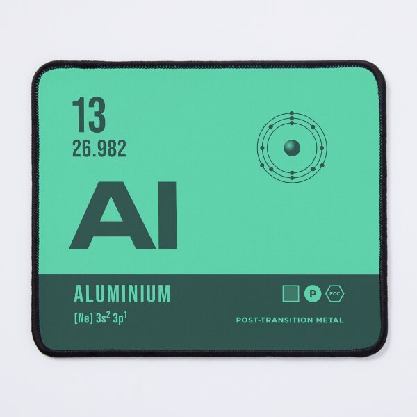 Item preview, 13 Aluminium Periodic Table Element Dark designed and sold by VoodooCircus.