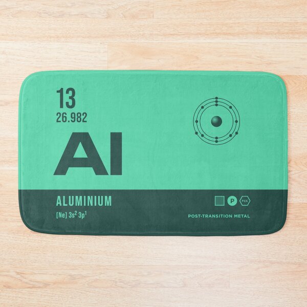 Item preview, 13 Aluminium Periodic Table Element Dark designed and sold by VoodooCircus.