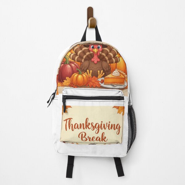 Item preview, Happy Thanksgiving - Cute Turkey & Pie designed and sold by ArtMiro.