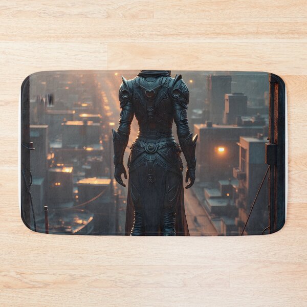 Item preview, The Lone Sentinel of the Cyber City designed and sold by oanaunciuleanu.