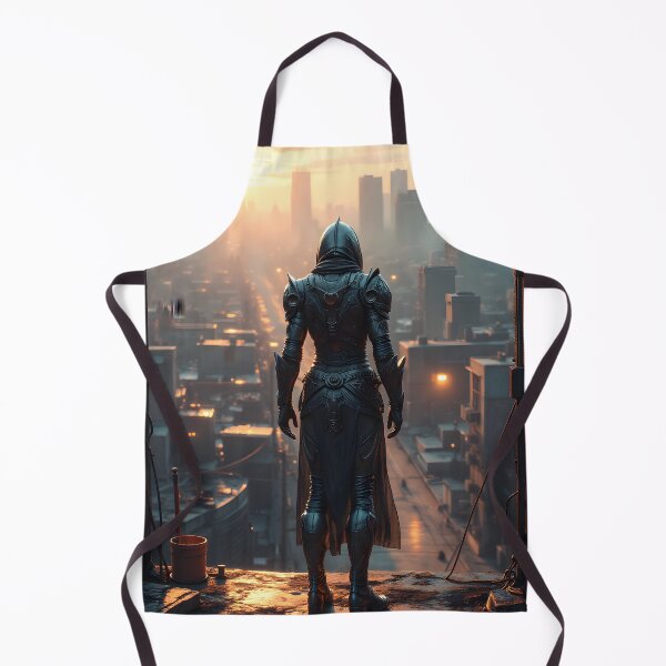 Item preview, The Lone Sentinel of the Cyber City designed and sold by oanaunciuleanu.