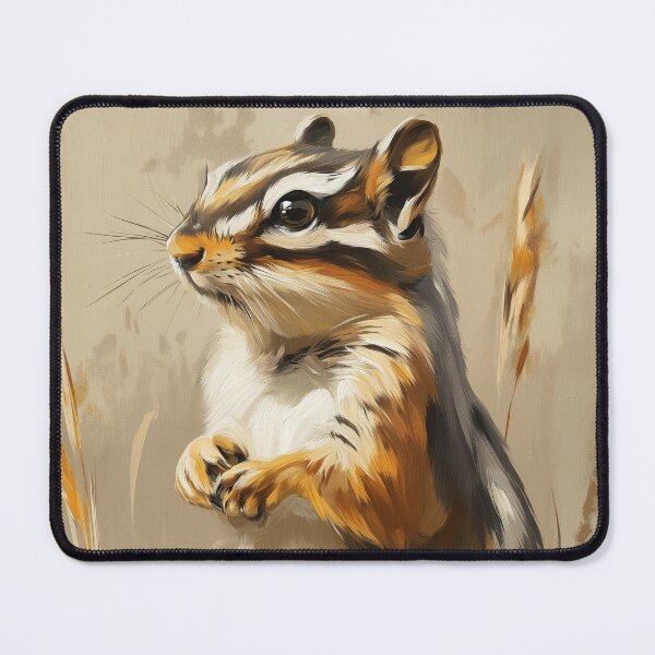 Item preview, Stunning Chipmunk Painting for Home & Office designed and sold by LazyOwlStore.