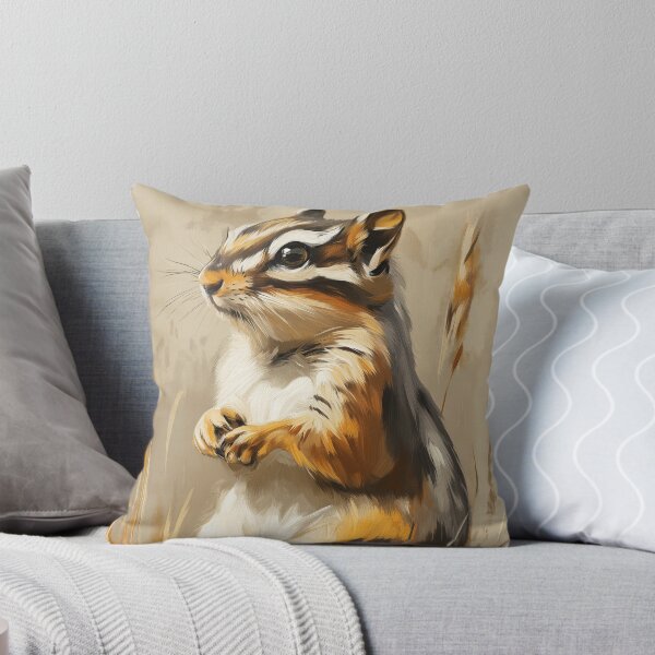 Item preview, Stunning Chipmunk Painting for Home & Office designed and sold by LazyOwlStore.