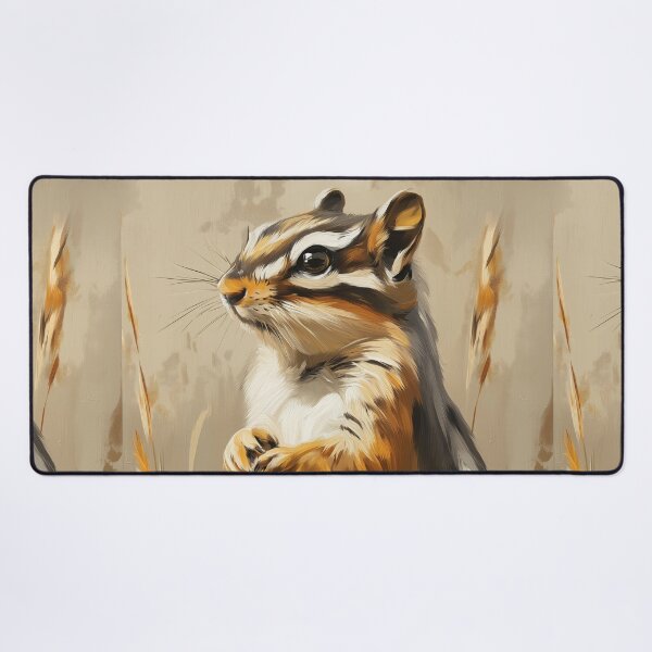 Item preview, Stunning Chipmunk Painting for Home & Office designed and sold by LazyOwlStore.