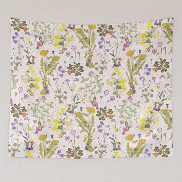 Item preview, Weed Floral fairies designed and sold by Gaia Marfurt.