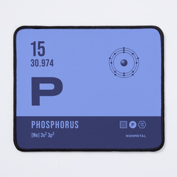 Item preview, 15 Phosphorus Periodic Table Element Dark designed and sold by VoodooCircus.