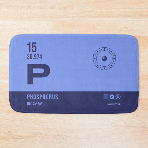 Item preview, 15 Phosphorus Periodic Table Element Dark designed and sold by VoodooCircus.