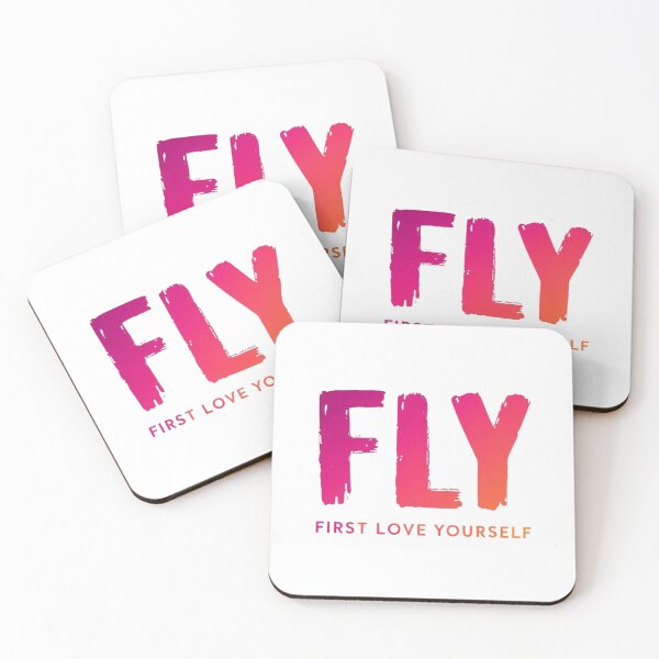 Item preview, FLY - First Love Yourself | Bold Gradient Self-Love Design designed and sold by Colorful-Garden.
