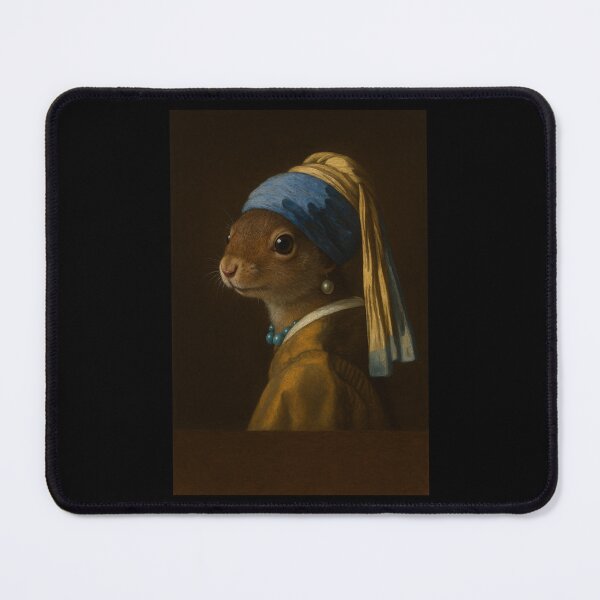 Item preview, Squirrel Girl Pearl Earing Painting Art Boys Girls Kids designed and sold by rafaeltto.