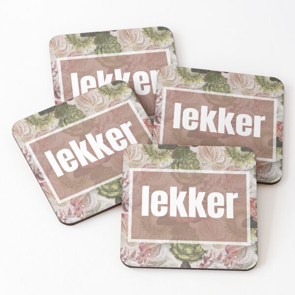Item preview, Lekker South African Protea Floral Typography Poster designed and sold by Cheeky Lydia.