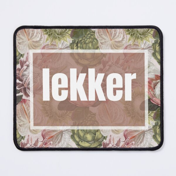 Item preview, Lekker South African Protea Floral Typography Poster designed and sold by Cheeky Lydia.