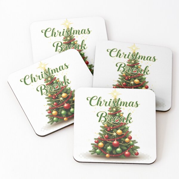 Item preview, Festive Christmas Tree - Holiday Break designed and sold by ArtMiro.