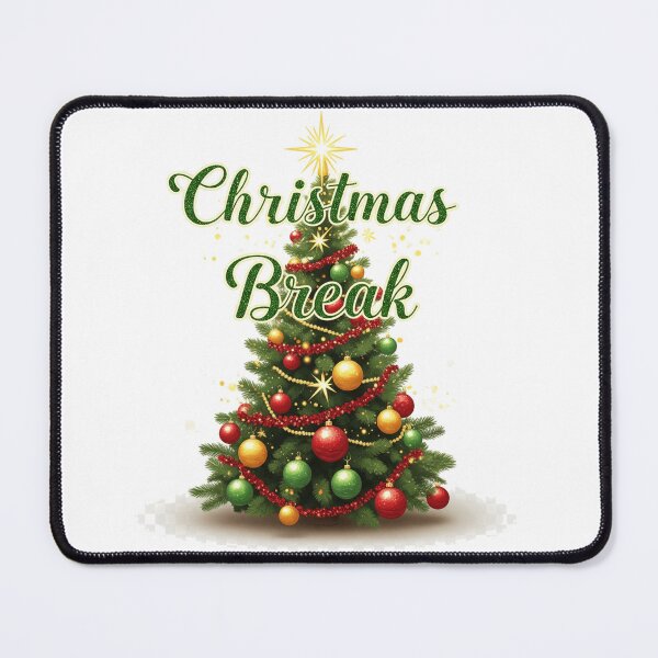 Item preview, Festive Christmas Tree - Holiday Break designed and sold by ArtMiro.