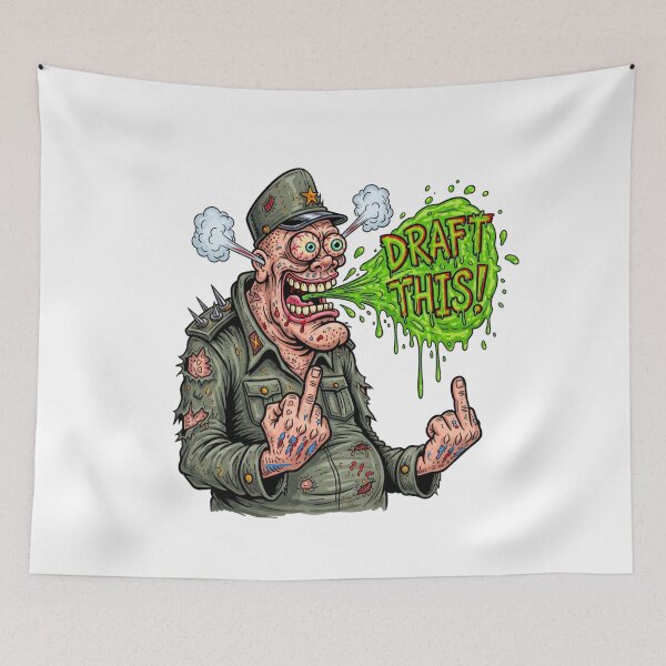 Item preview, Draft this, rebel, anti war, military, veteran, Funnyfits70, retro, vintage, meme, funny, humor designed and sold by FunnyFits70.