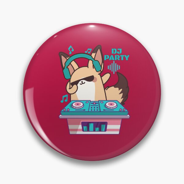 Item preview, Fennec fox DJ designed and sold by BritishDelights.