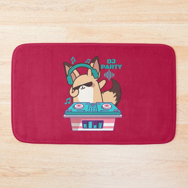 Item preview, Fennec fox DJ designed and sold by BritishDelights.