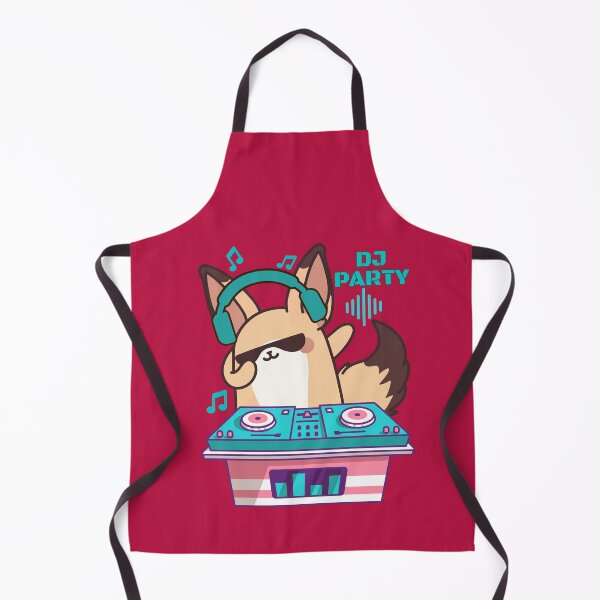 Item preview, Fennec fox DJ designed and sold by BritishDelights.